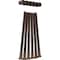 Ekena Millwork Premium 7/8" Barn Door Flat Track Extension Hardware for 2 1/4" Door, Copper Vein GB60015EXCV - alternate 2